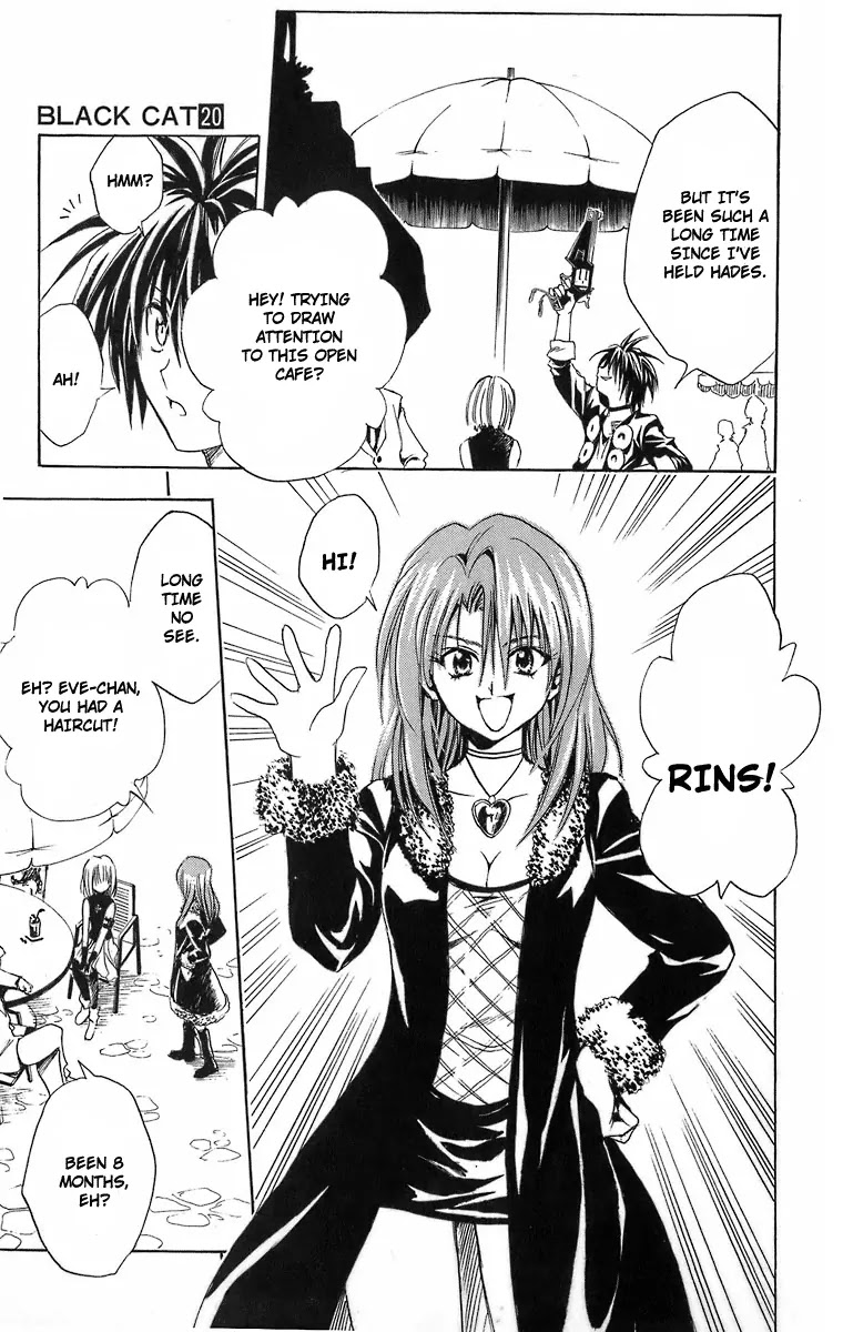 Black Cat Chapter 185 page 15 - Vol.20 Final Chapter: Toward a Carefree Future