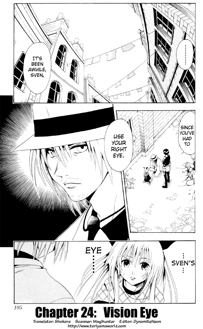 Black Cat Chapter 24 page 1 - Chapter 24: Vision Eye