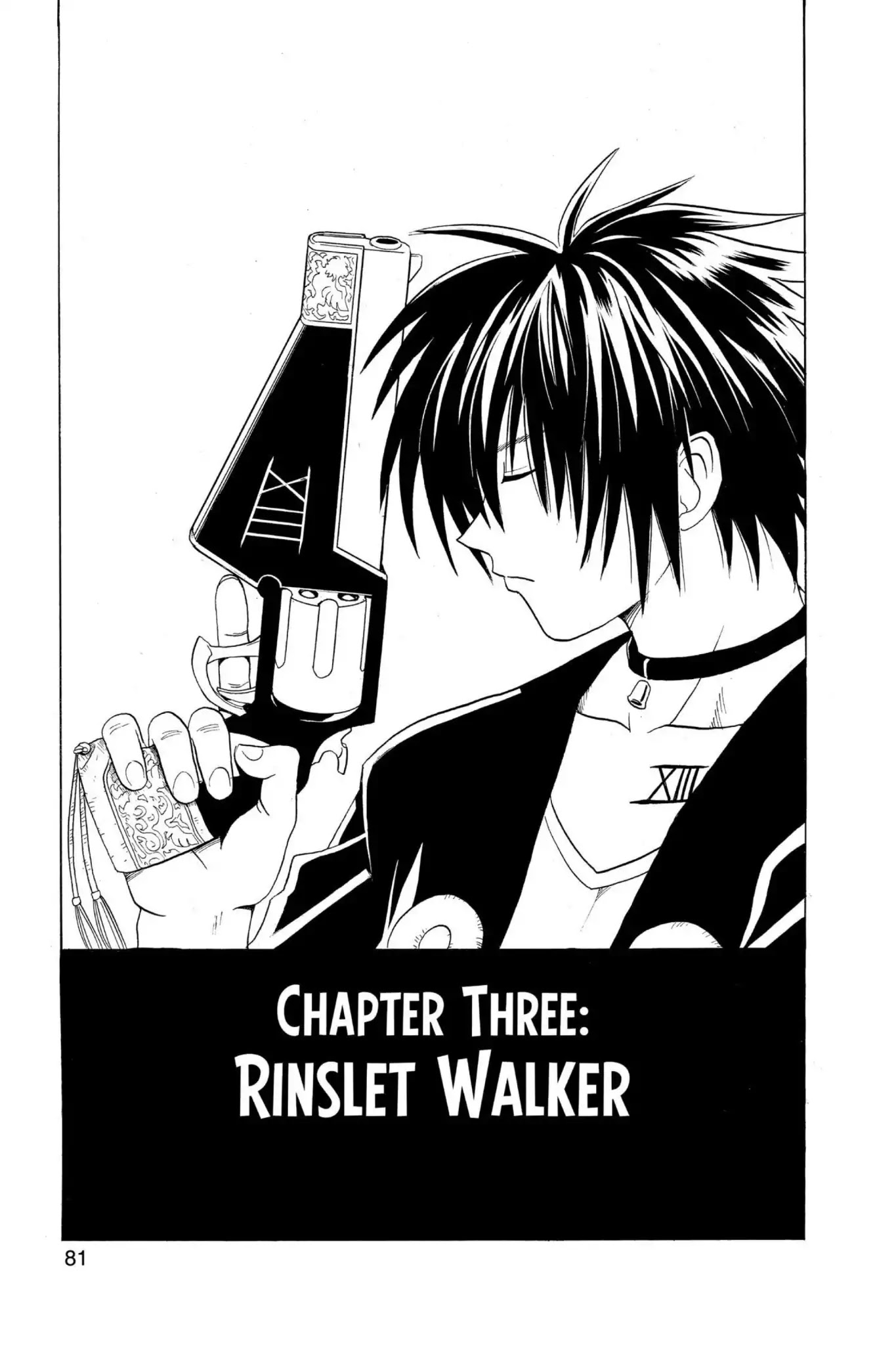 Black Cat Chapter 3 page 1 - Chapter 3: Rinslet Walker
