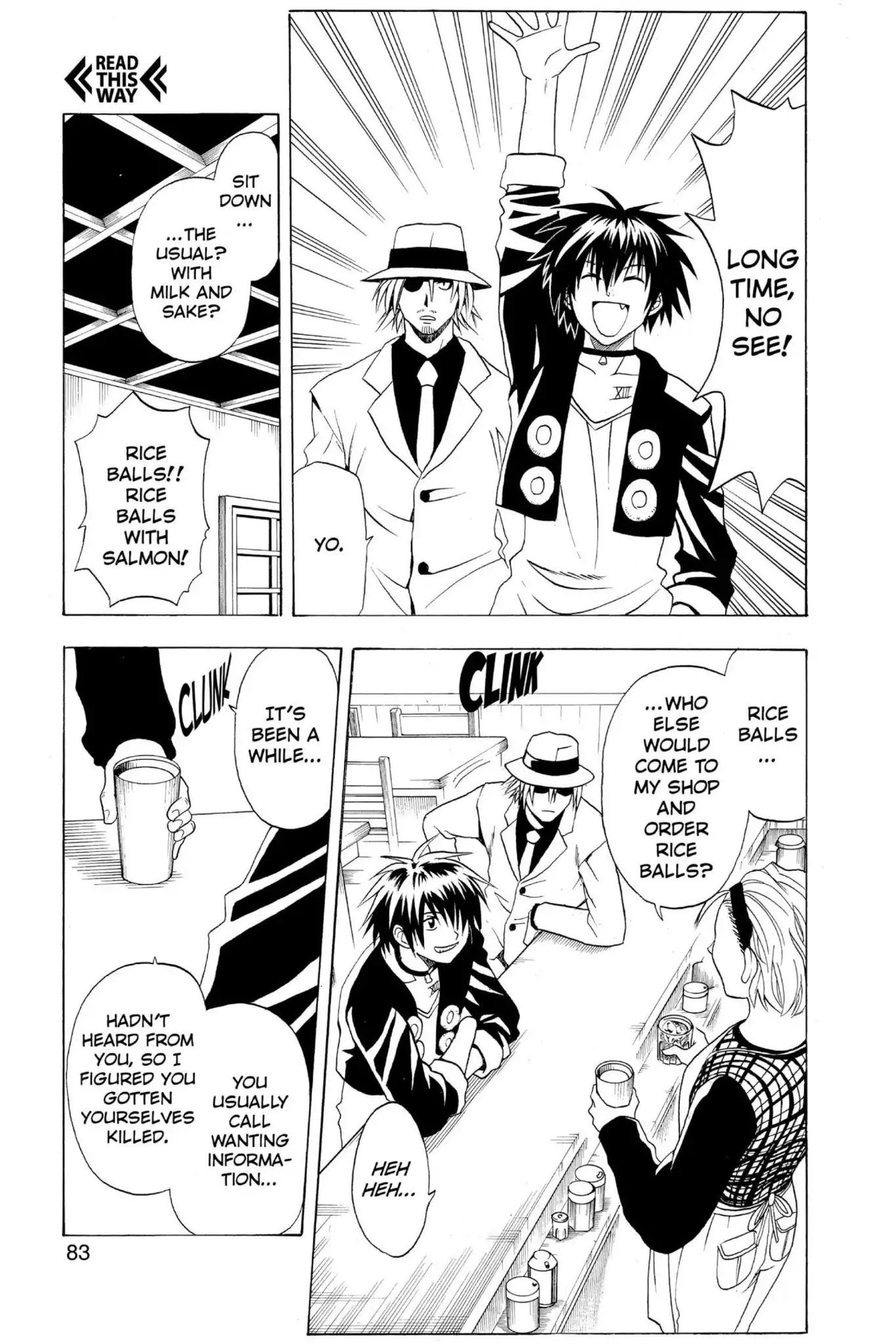 Black Cat Chapter 3 page 3 - Chapter 3: Rinslet Walker