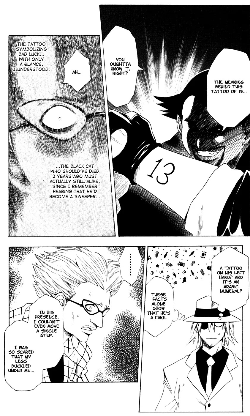 Black Cat Chapter 44 page 4 - Chapter 44: A Man Numbered "13"