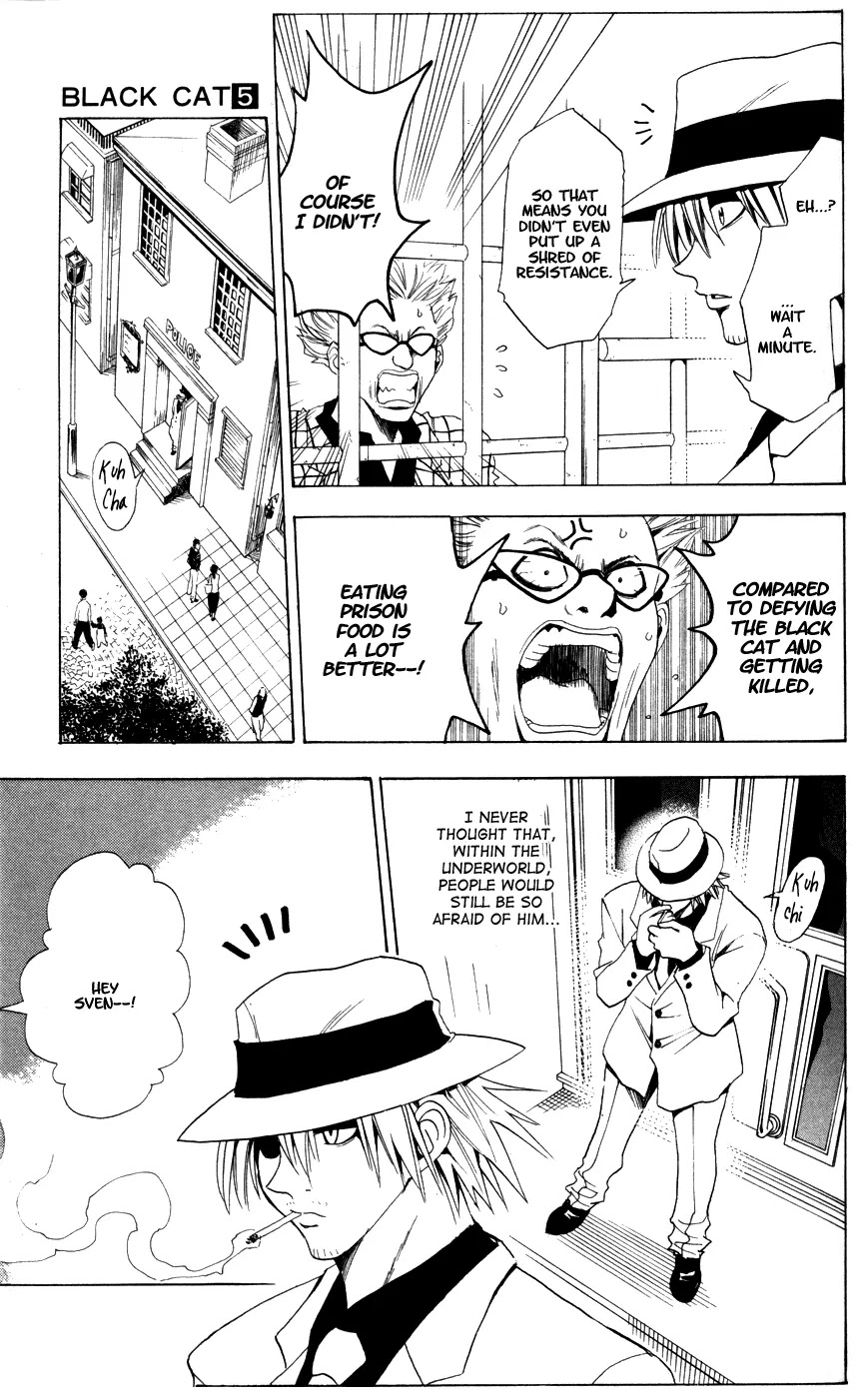 Black Cat Chapter 44 page 5 - Chapter 44: A Man Numbered "13"
