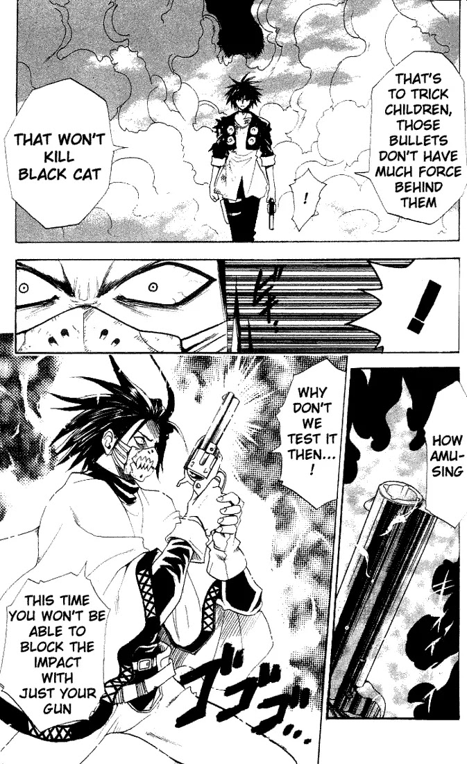 Black Cat Chapter 51 page 12 - Chapter 51: Train Vs. Drum - Final Battle