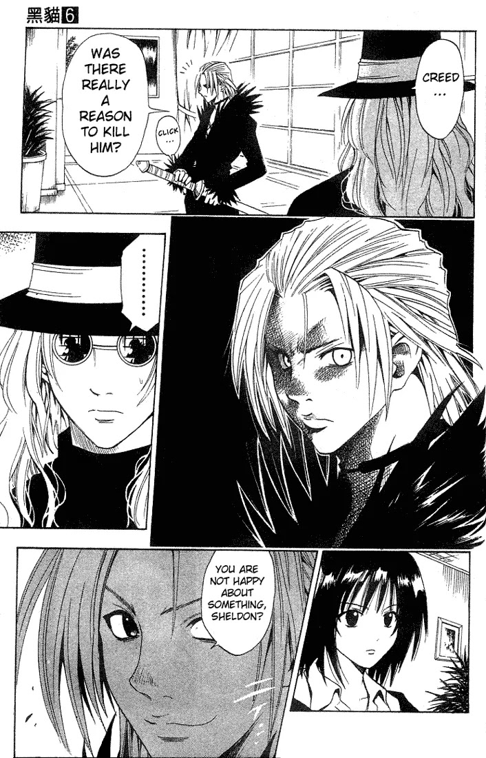 Black Cat Chapter 57 page 5 - Chapter 57: Sheldon's Questions