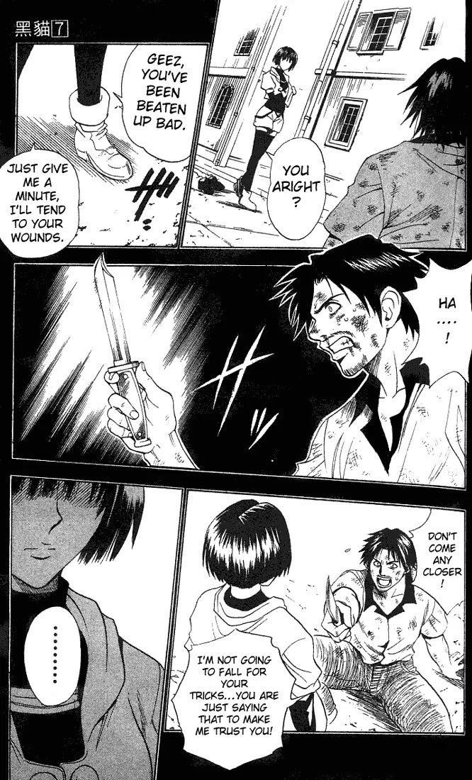 Black Cat Chapter 61 page 14 - Chapter 61: A Man Who Knew Saya