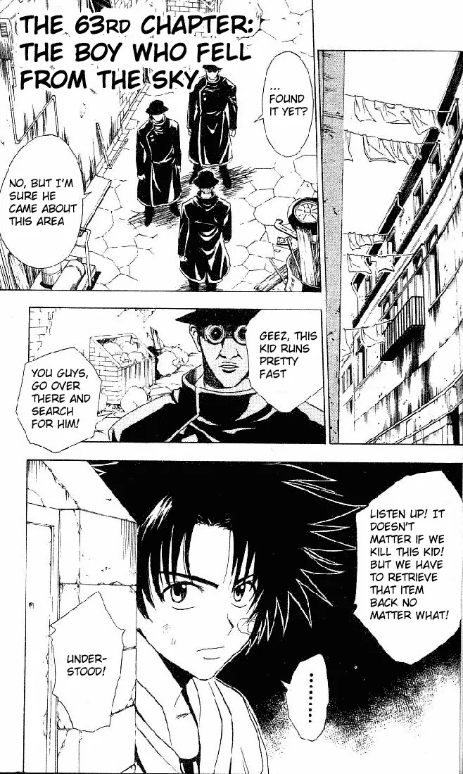 Black Cat Chapter 63 page 1 - Chapter 63: The Boy Who Fell From The Sky (Part One)