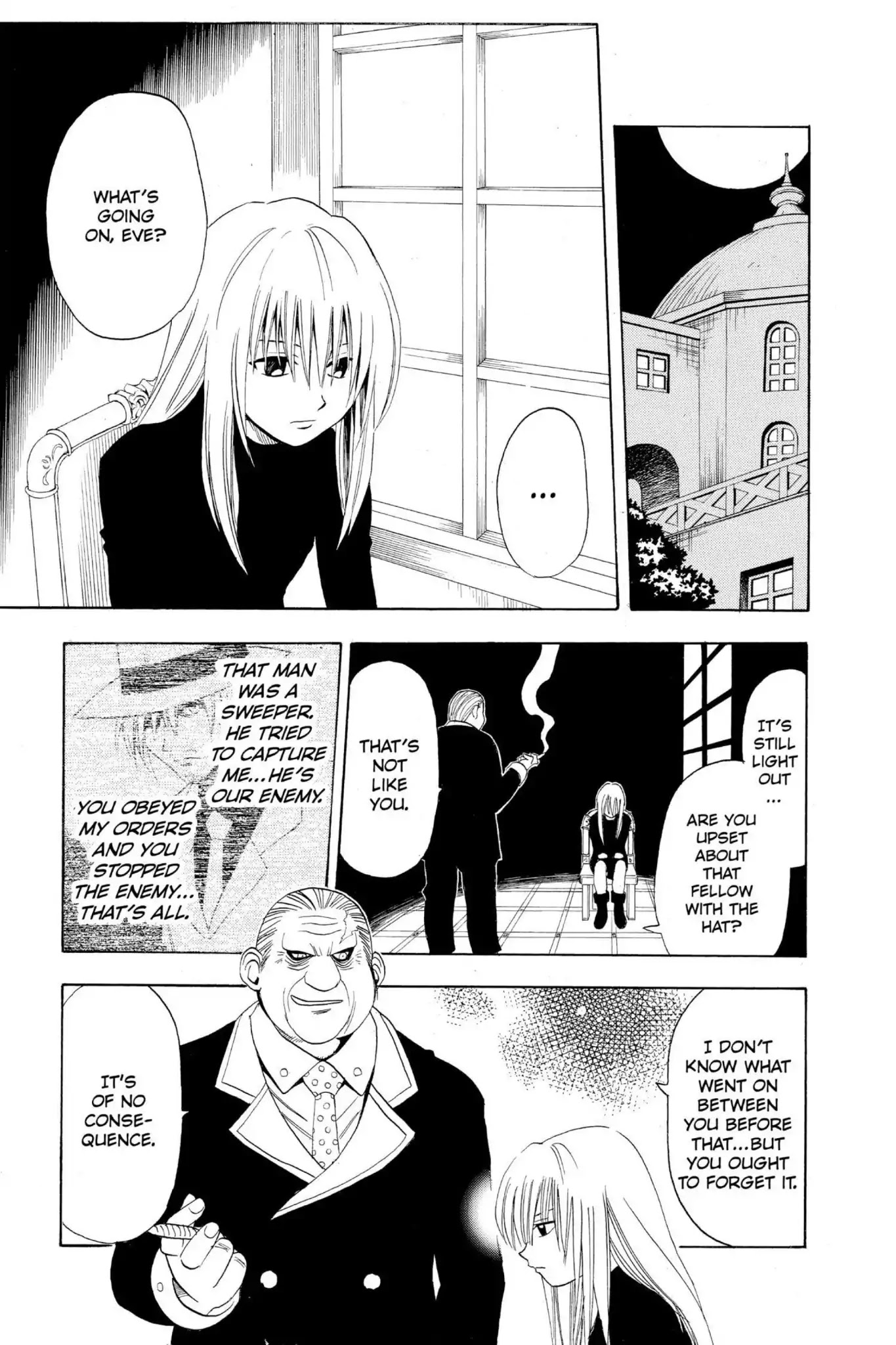 Black Cat Chapter 9 page 12 - Chapter 9: Cat's Eye