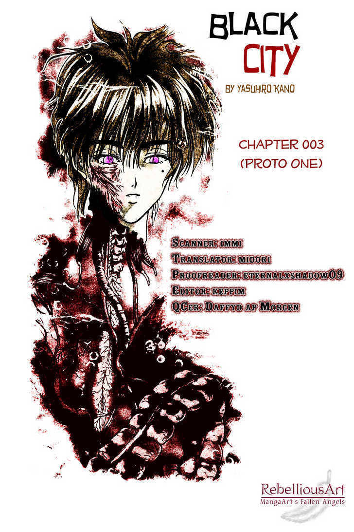 Black City Chapter 3 page 1 - Chapter 3: Proto One