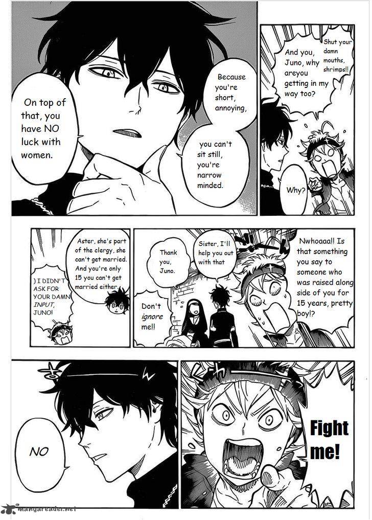 Black Clover Chapter 1 page 10 - Chapter 1: The Boy's Vow