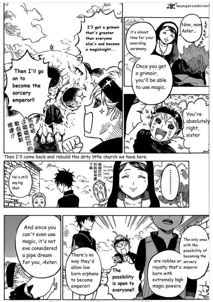Black Clover Chapter 1 page 15 - Chapter 1: The Boy's Vow