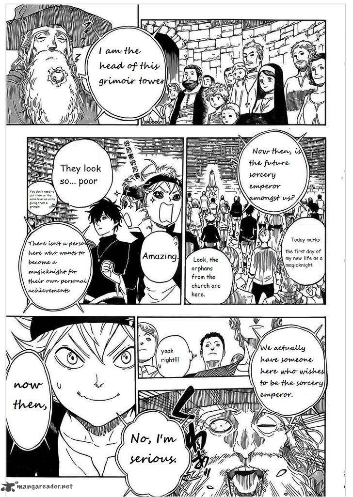 Black Clover Chapter 1 page 20 - Chapter 1: The Boy's Vow