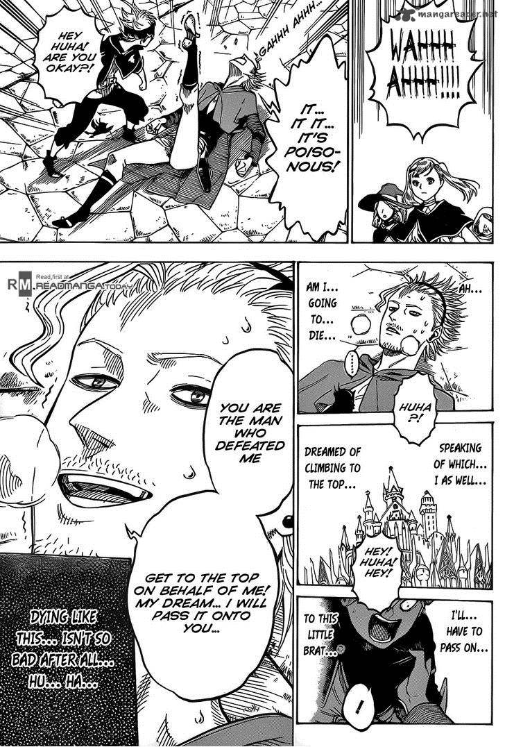 Black Clover Chapter 10 page 14 - Chapter 10: What Happened One Day in the Castle Town