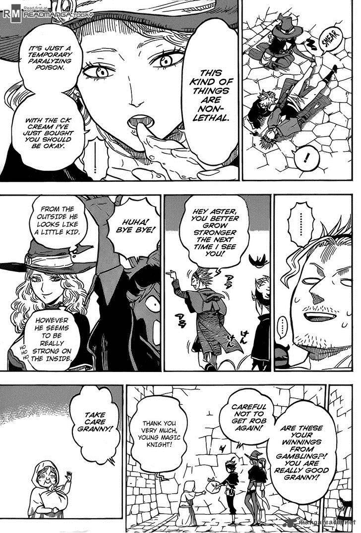 Black Clover Chapter 10 page 16 - Chapter 10: What Happened One Day in the Castle Town