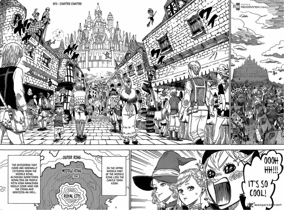 Black Clover Chapter 10 page 4 - Chapter 10: What Happened One Day in the Castle Town