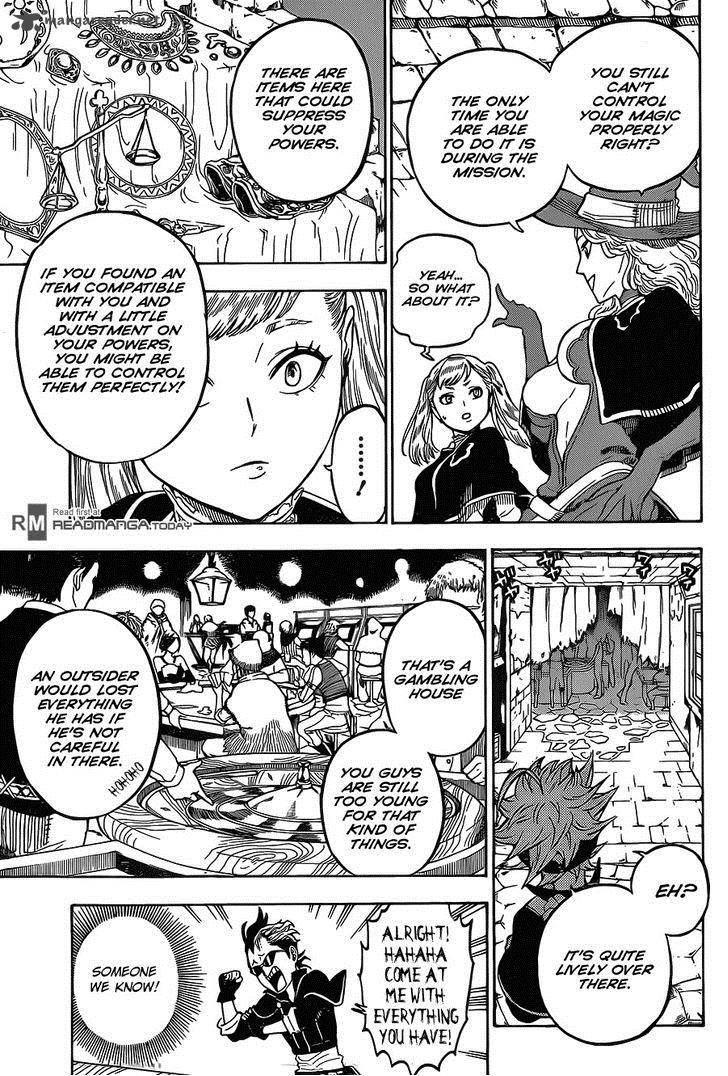 Black Clover Chapter 10 page 8 - Chapter 10: What Happened One Day in the Castle Town