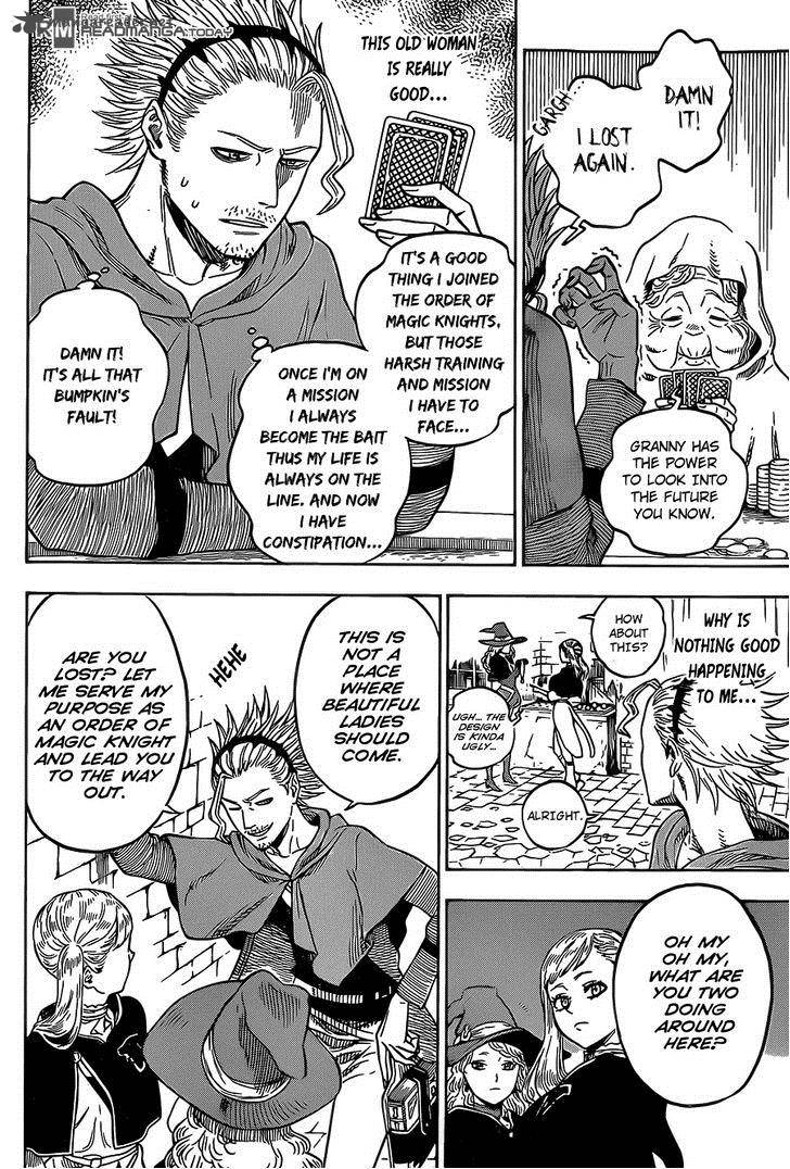 Black Clover Chapter 10 page 9 - Chapter 10: What Happened One Day in the Castle Town