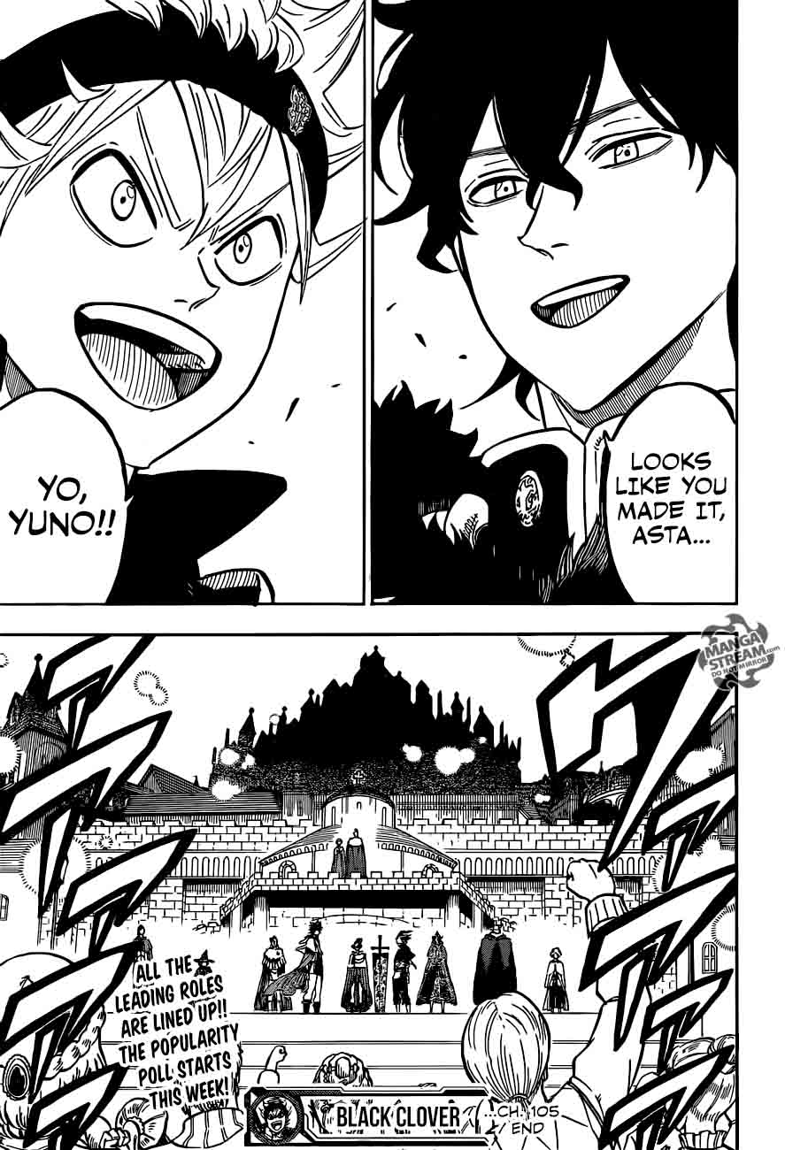 Black Clover Chapter 105 page 18 - Chapter 105: Two New Stars