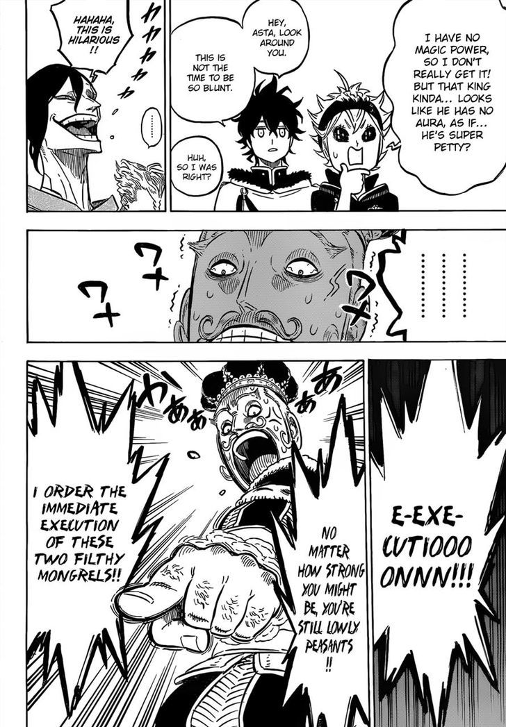 Black Clover Chapter 107 page 10 - Chapter 107: The King of the Clover Kingdom