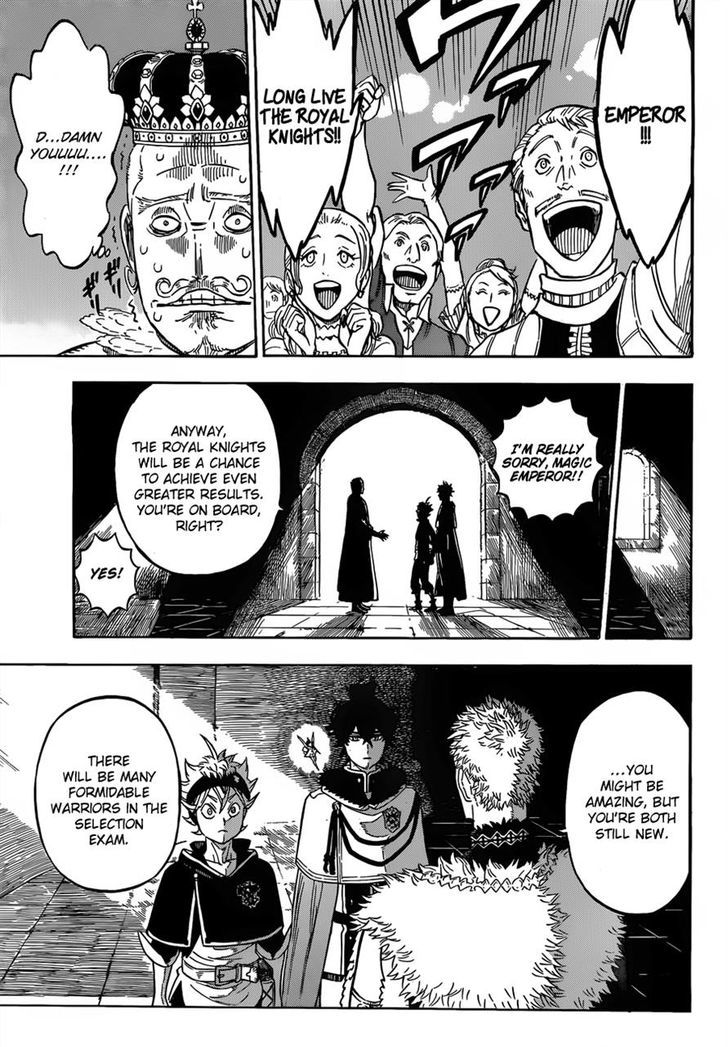 Black Clover Chapter 107 page 12 - Chapter 107: The King of the Clover Kingdom