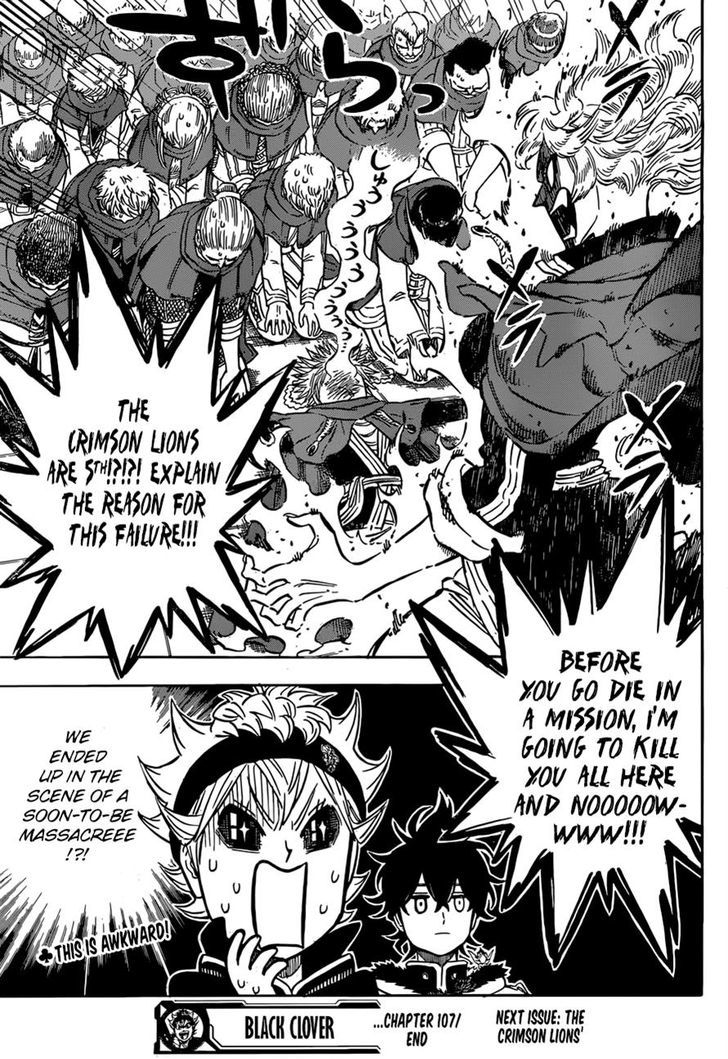 Black Clover Chapter 107 page 16 - Chapter 107: The King of the Clover Kingdom