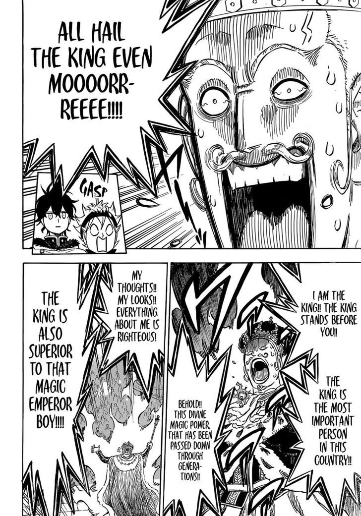Black Clover Chapter 107 page 4 - Chapter 107: The King of the Clover Kingdom