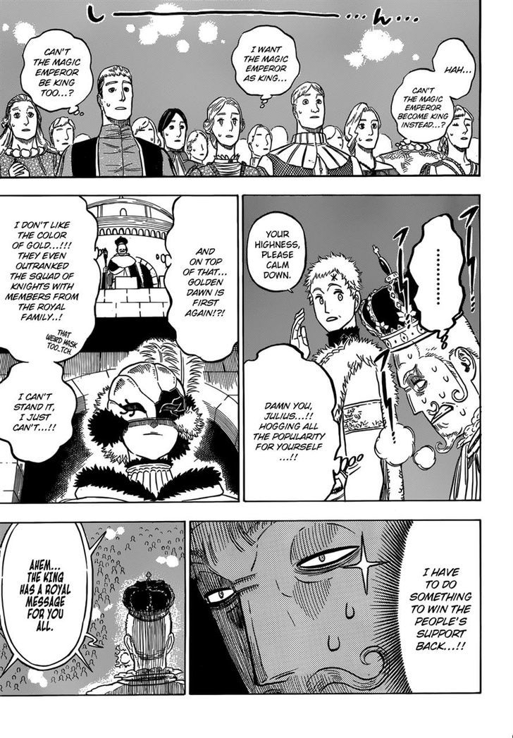 Black Clover Chapter 107 page 5 - Chapter 107: The King of the Clover Kingdom