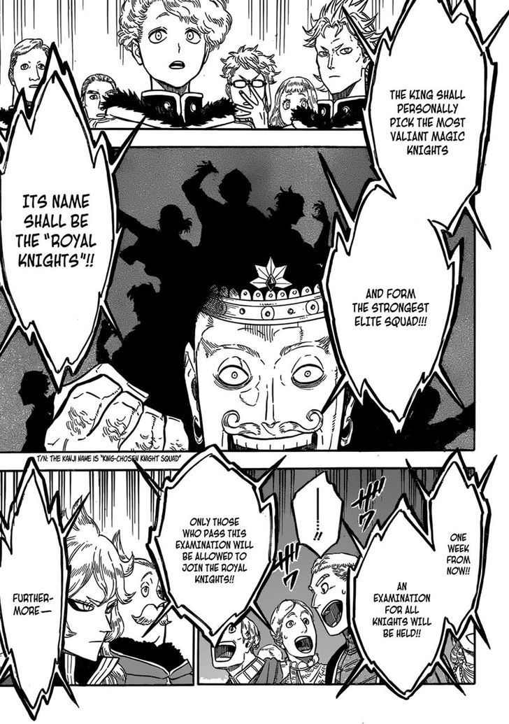 Black Clover Chapter 107 page 7 - Chapter 107: The King of the Clover Kingdom