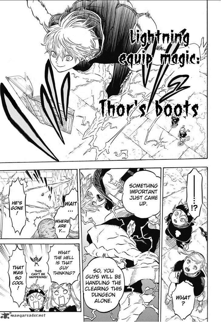 Black Clover Chapter 11 page 13 - Chapter 11: Dungeon
