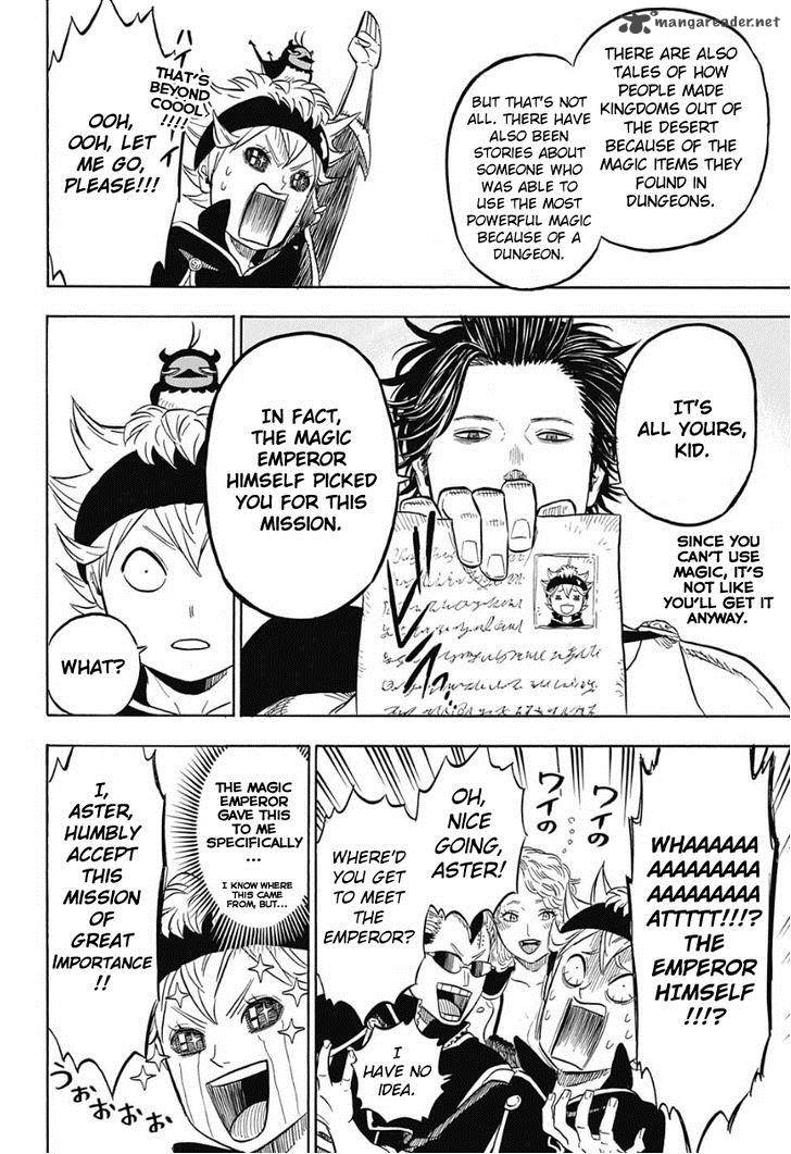Black Clover Chapter 11 page 6 - Chapter 11: Dungeon