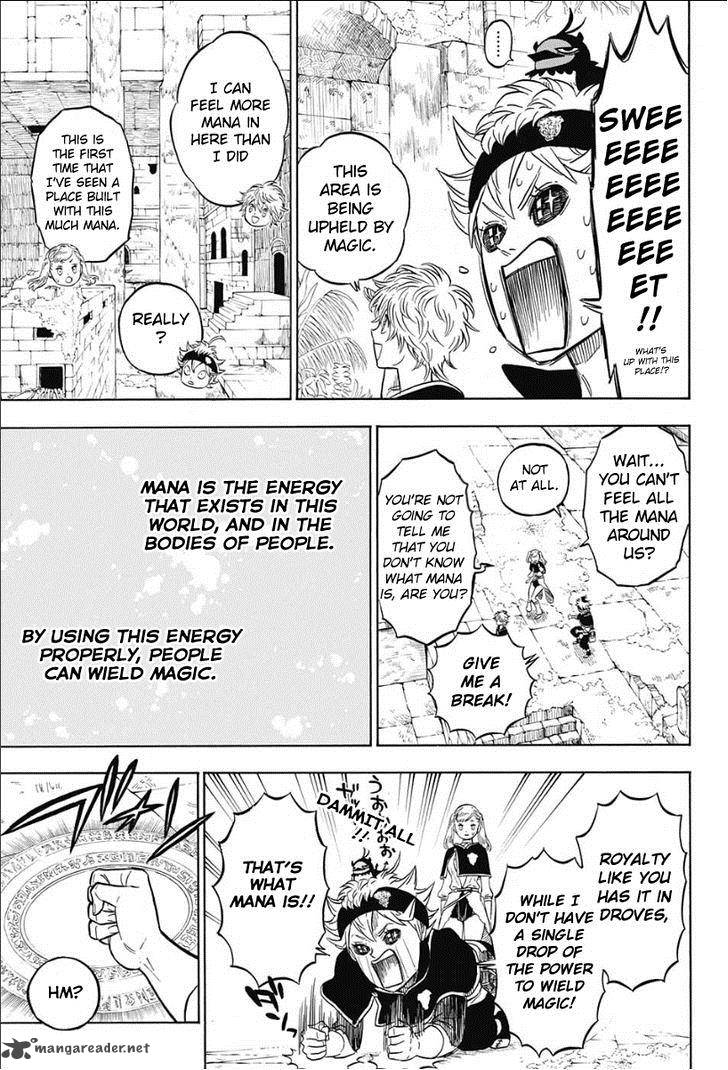 Black Clover Chapter 11 page 9 - Chapter 11: Dungeon
