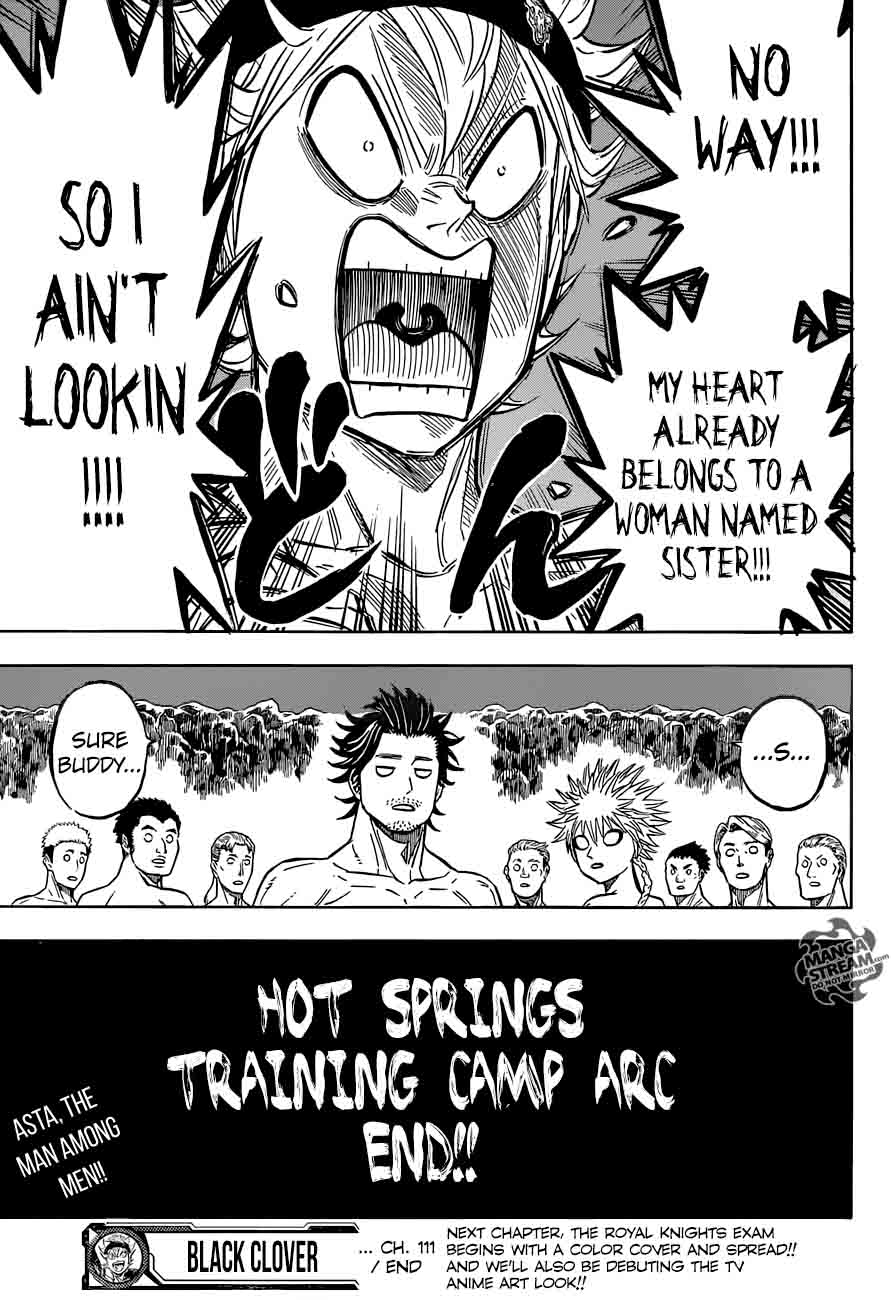 Black Clover Chapter 111 page 16 - Chapter 111: Taking a Bath