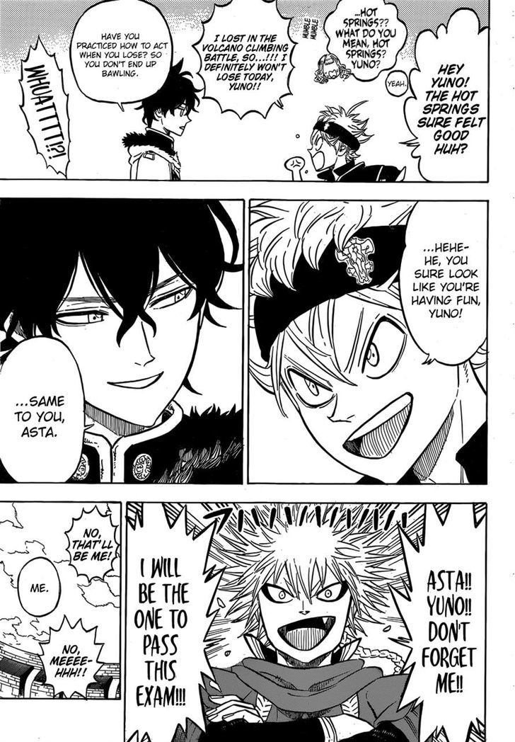 Black Clover Chapter 112 page 11 - Chapter 112: Royal Knights Selection Exam