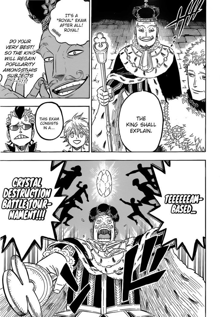 Black Clover Chapter 112 page 15 - Chapter 112: Royal Knights Selection Exam