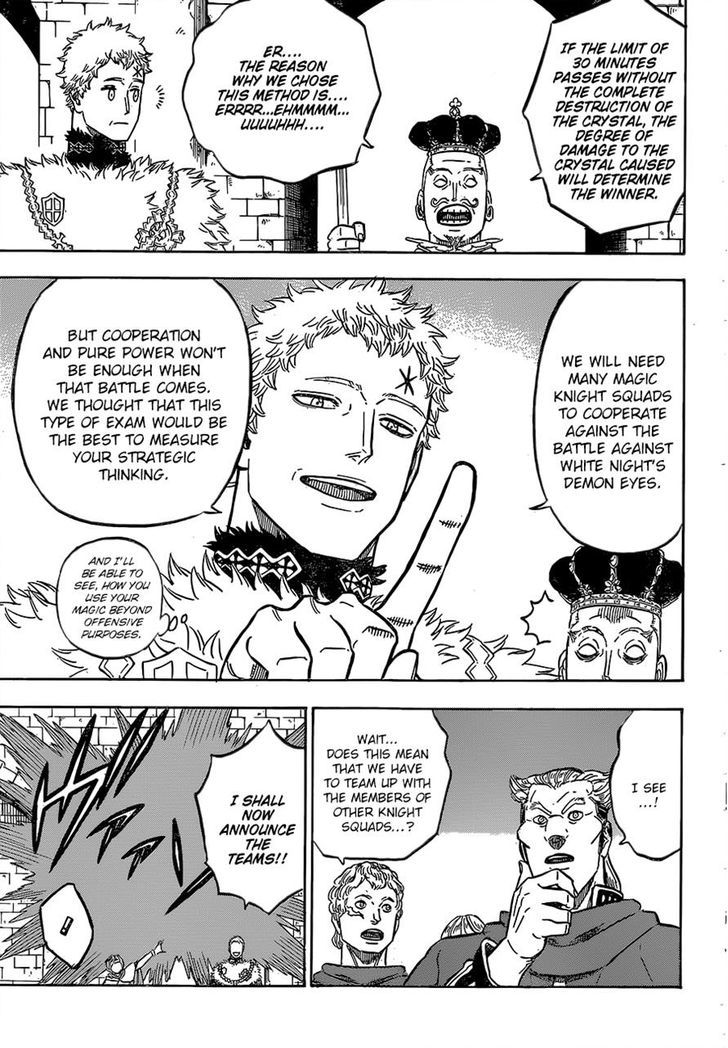 Black Clover Chapter 112 page 17 - Chapter 112: Royal Knights Selection Exam