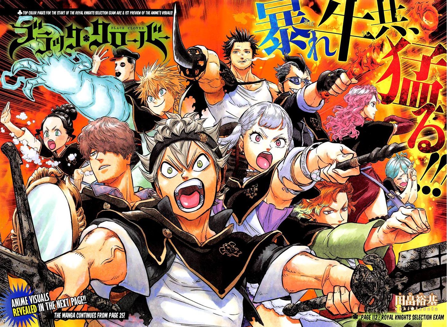 Black Clover Chapter 112 page 3 - Chapter 112: Royal Knights Selection Exam