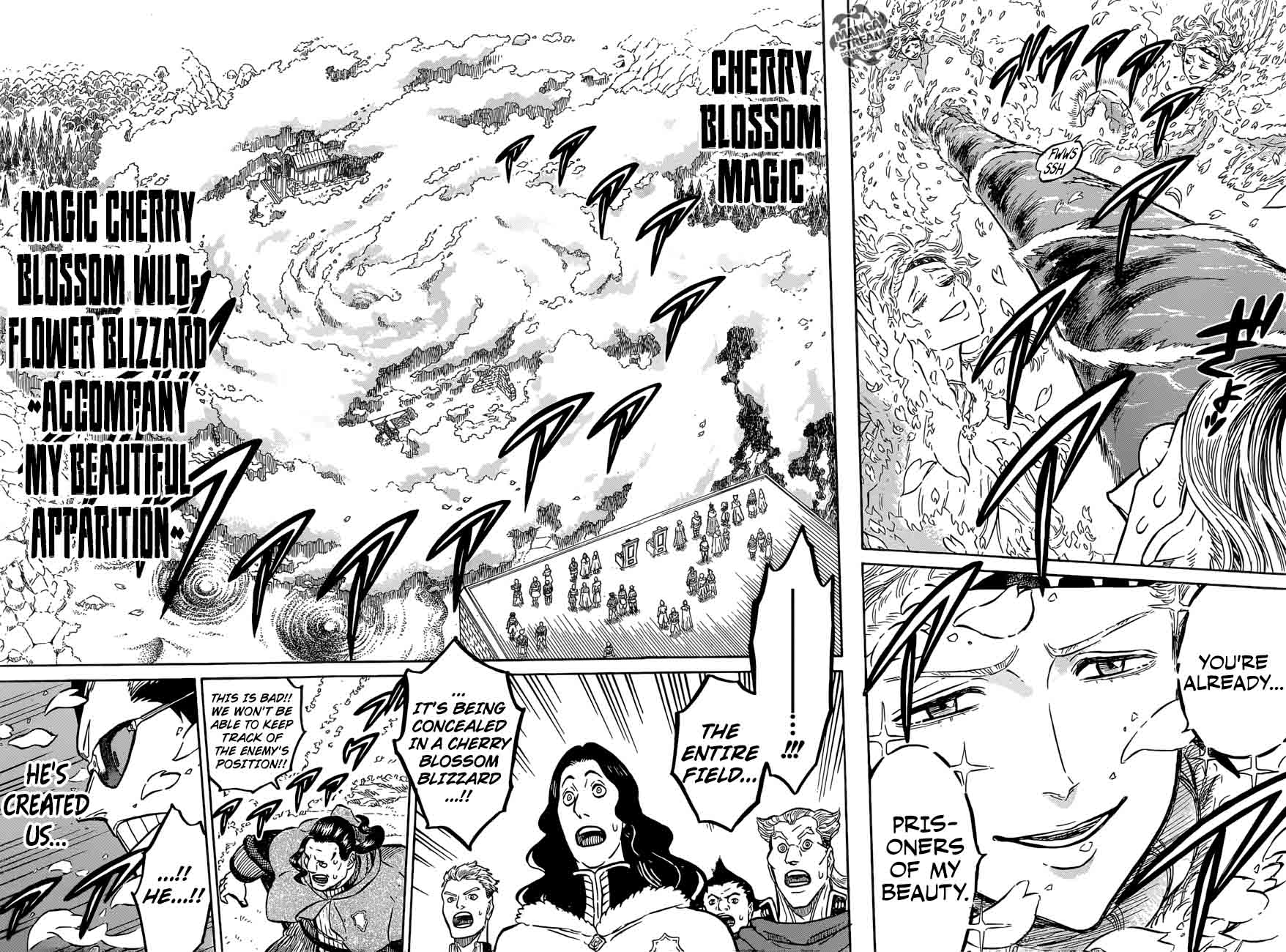 Black Clover Chapter 116 page 12 - Chapter 116: Coral Peacock's Vice-Captain