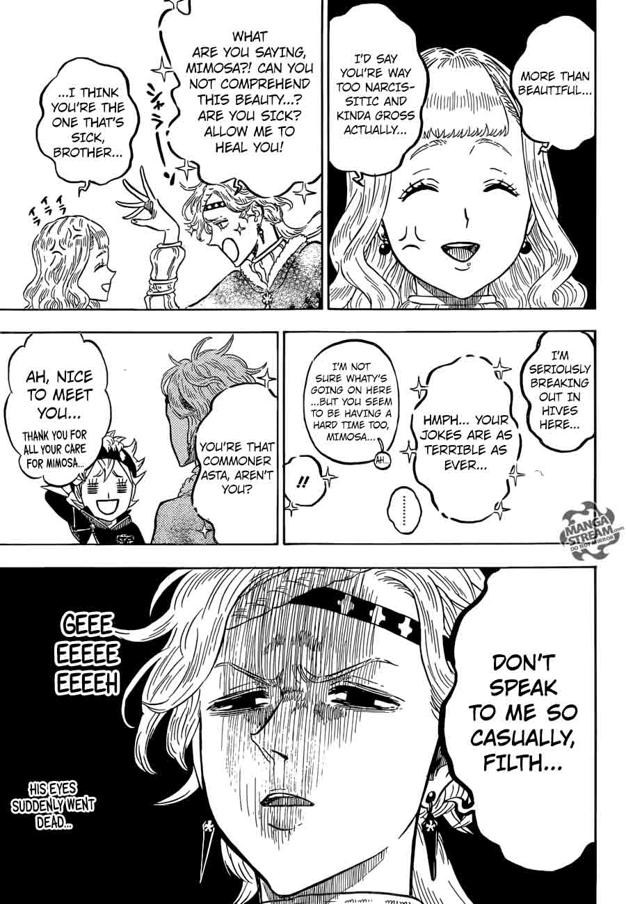 Black Clover Chapter 116 page 3 - Chapter 116: Coral Peacock's Vice-Captain