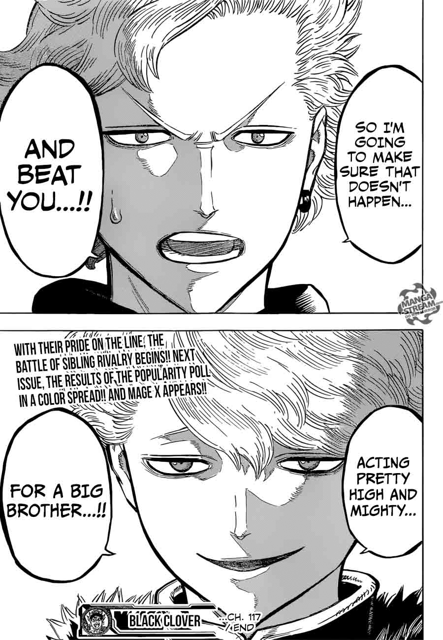 Black Clover Chapter 117 page 17 - Chapter 117: The Two Spatial Mages