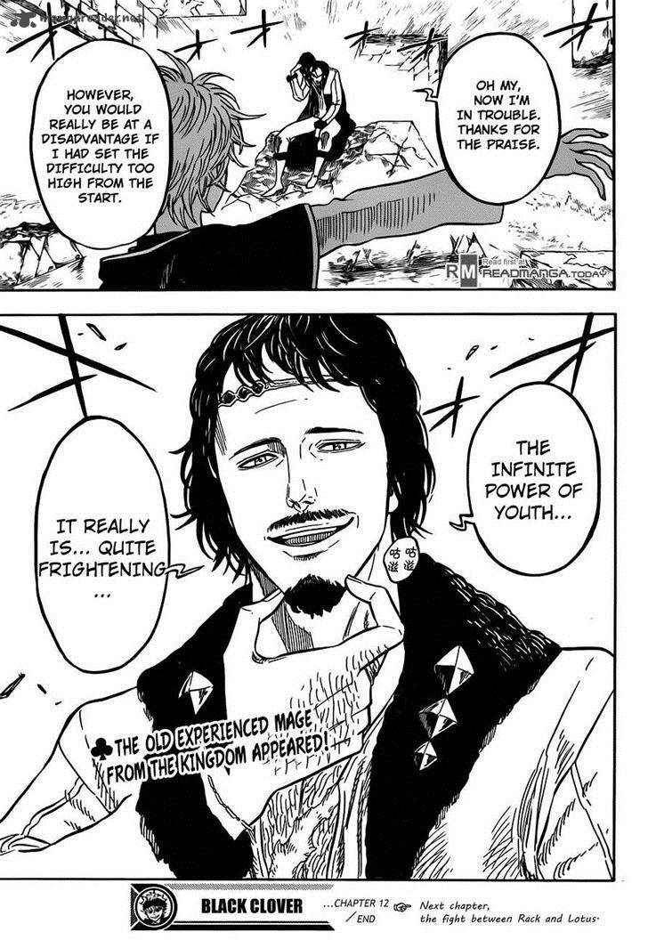 Black Clover Chapter 12 page 19 - Chapter 12: Reunion