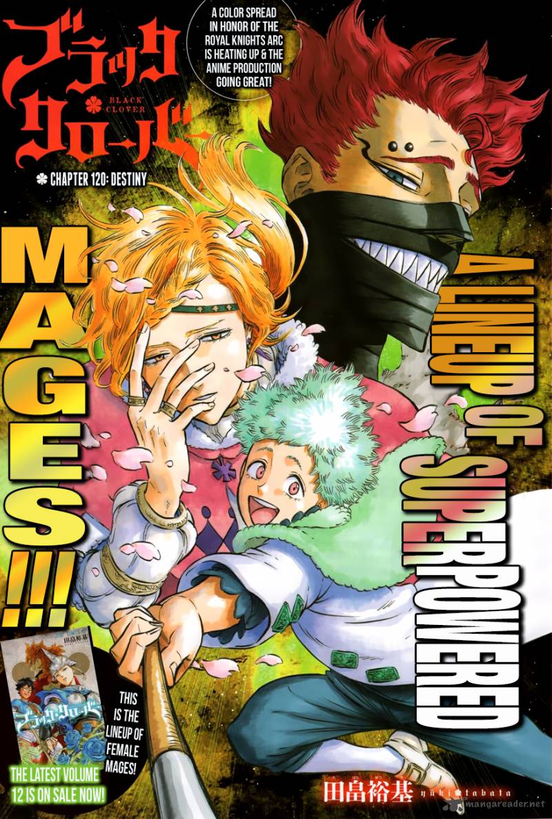 Black Clover Chapter 120 page 1 - Chapter 120: Bad Blood