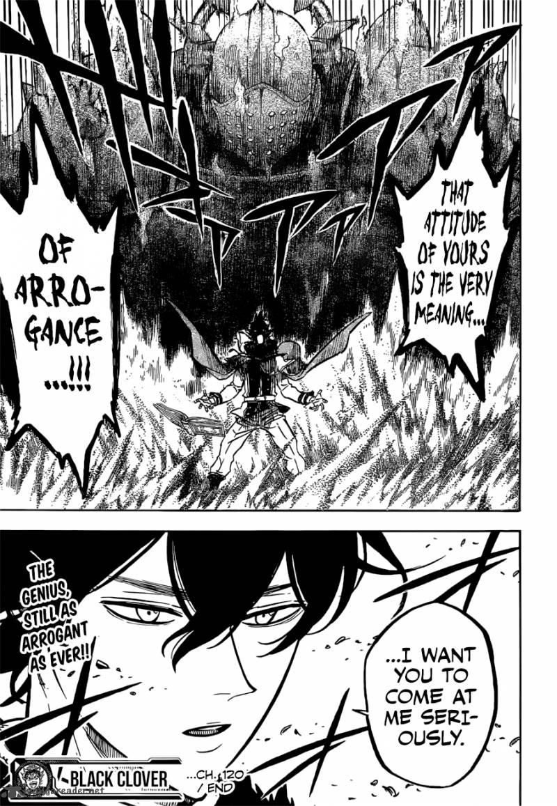Black Clover Chapter 120 page 18 - Chapter 120: Bad Blood