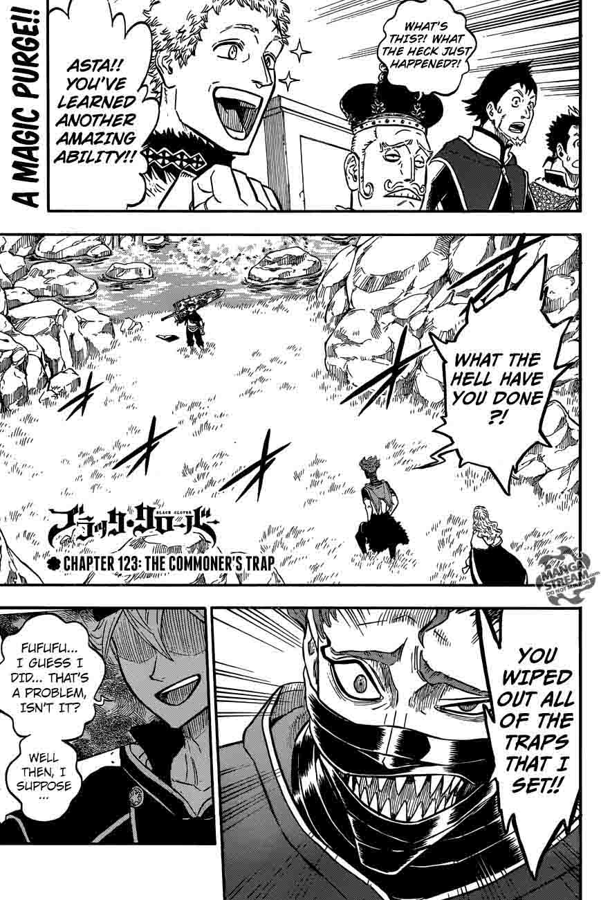 Black Clover Chapter 123 page 1 - Chapter 123: Peasant Trap