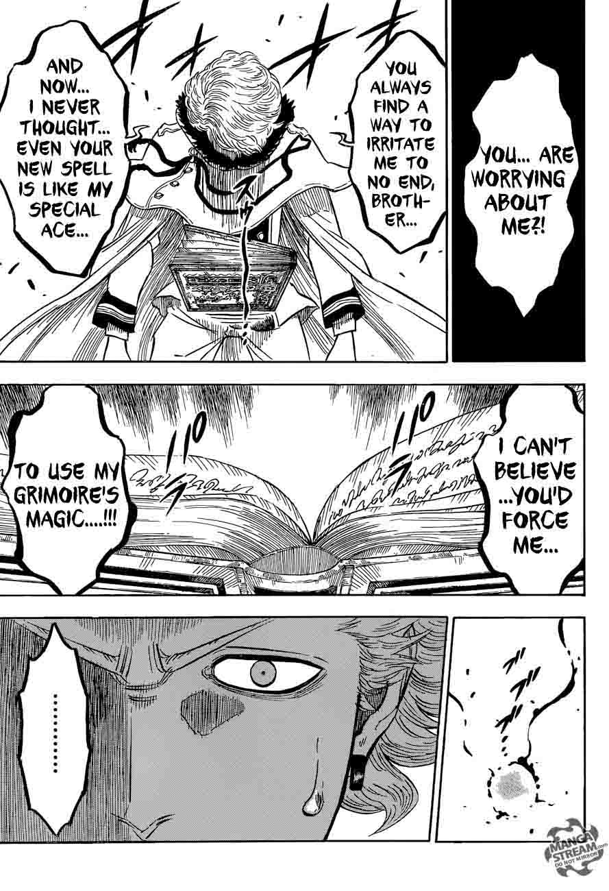 Black Clover Chapter 126 page 15 - Chapter 126: The Honor Student Younger Brother vs. the Bungling Older Brother