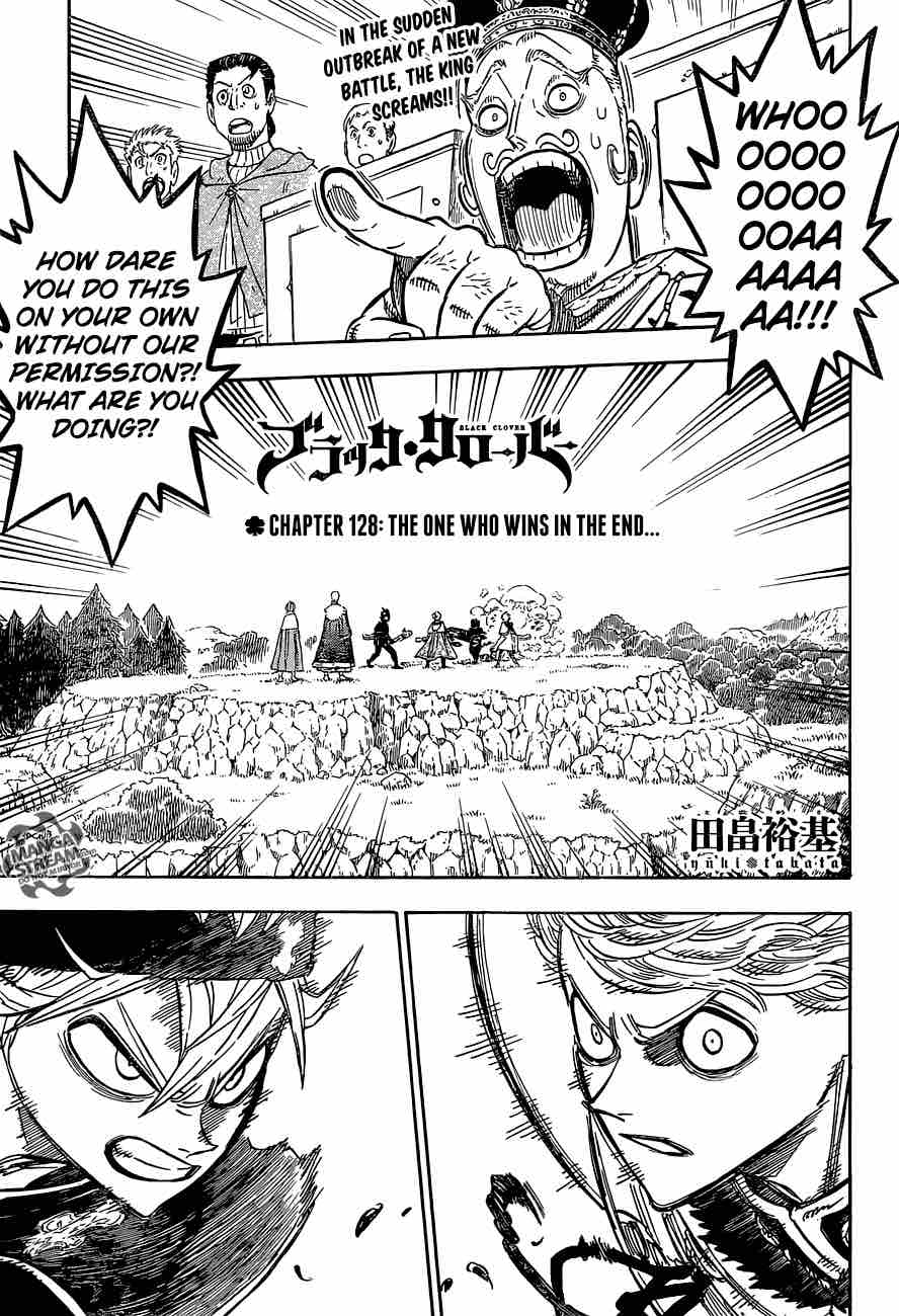 Black Clover Chapter 128 page 1 - Chapter 128: Those Who Fight Until the End