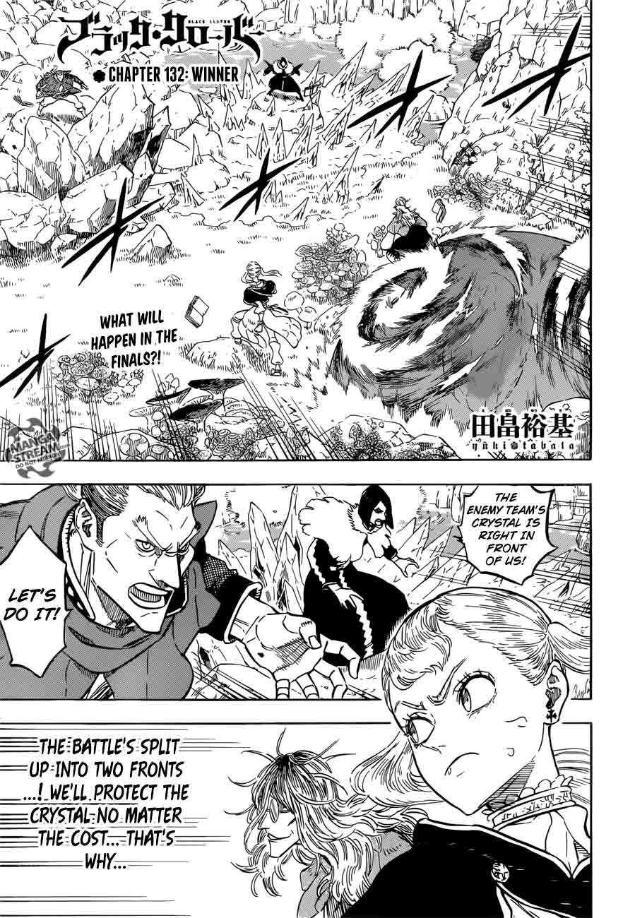 Black Clover Chapter 132 page 1 - Chapter 132: The Victors