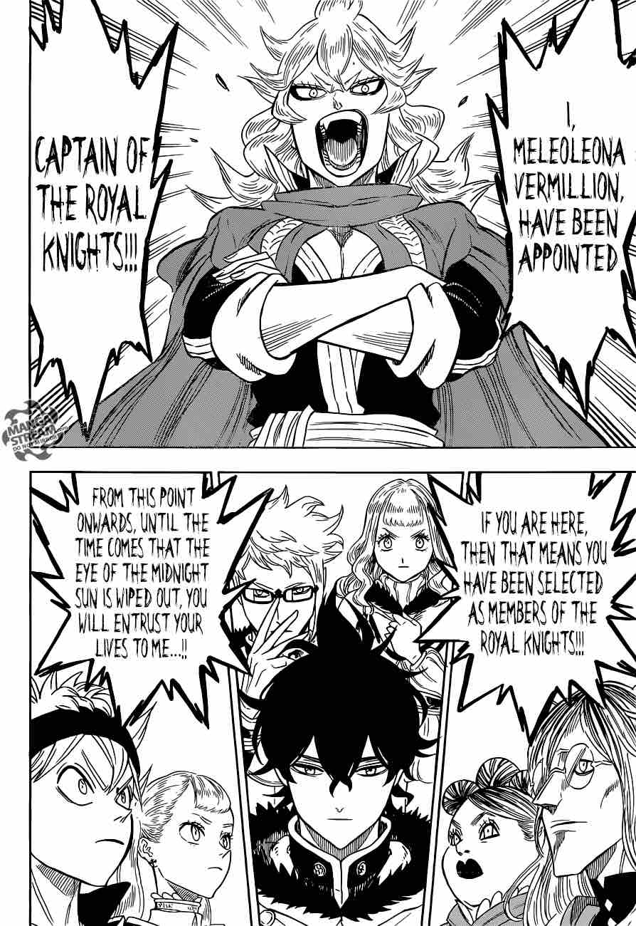 Black Clover Chapter 133 page 17 - Chapter 133: Formation of the Royal Knights