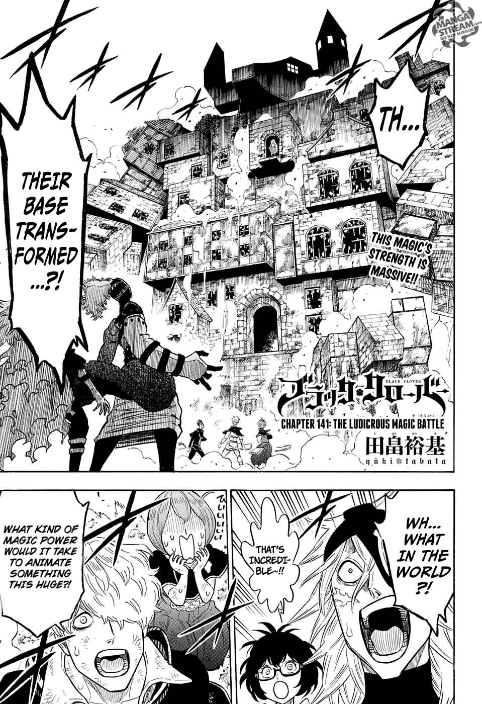 Black Clover Chapter 141 page 1 - Chapter 141: Crazy Magic Battle
