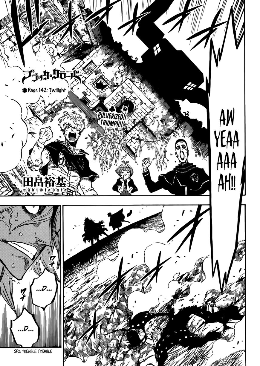 Black Clover Chapter 142 page 1 - Chapter 142: Twilight