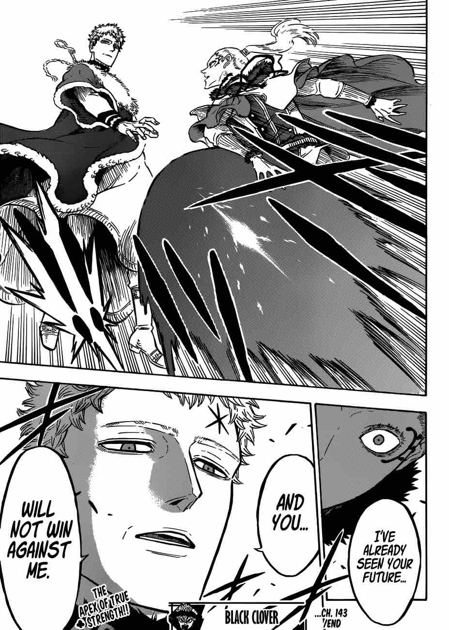 Black Clover Chapter 143 page 16 - Chapter 143: The Wizard King vs. the Eye of the Midnight Sun's Leader