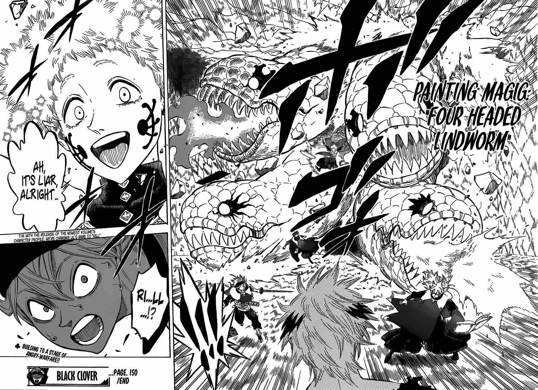 Black Clover Chapter 150 page 14 - Chapter 150: Collapse